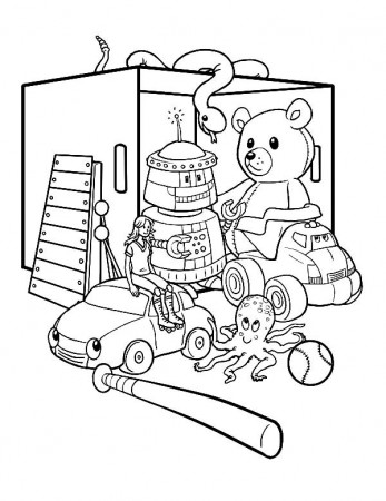 Toys Coloring Pages - Best Coloring Pages For Kids