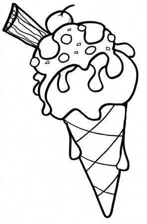Ice Cream Coloring Pages | 100 images Free Printable