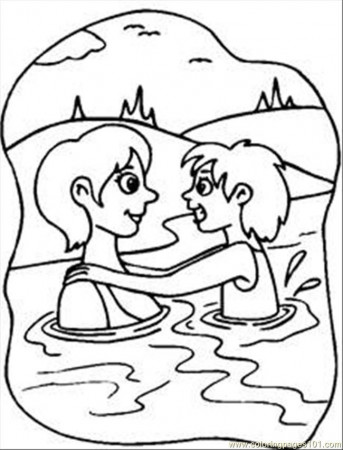 8 Pics of Swimming Coloring Pages To Print - Coloring Pages ...