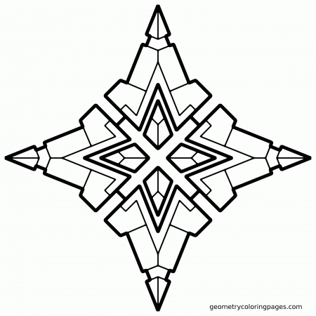 Geometric - Coloring Pages for Kids and for Adults