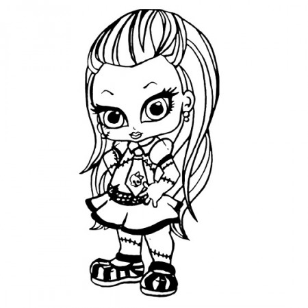 Monster High Babies Coloring Pages | ColoringMe.com