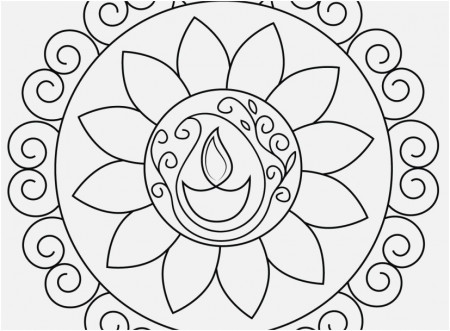 Coloring Page Designs Stock Inspiration Coloring Page Rangoli ...
