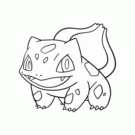 Bulbasaur Coloring Pages - Free Pokemon Coloring Pages