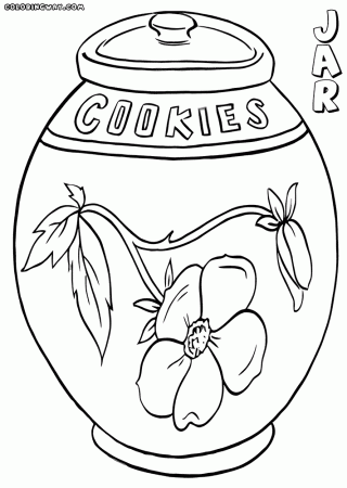 Jar coloring pages | Coloring pages to download and print