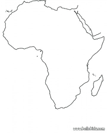Africa Map Coloring Pages - Africa Coloring Pages Map Coloring Page African  Christmas Coloring - Printable Map Collection