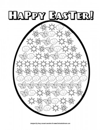 Free Easter Printables for Kids - Coloring Sheets and Crosswords - 5  Minutes for Mom
