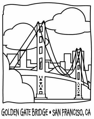 Drawing Bridge #62887 (Buildings and Architecture) – Printable coloring  pages