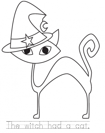 Room on a broom coloring pages