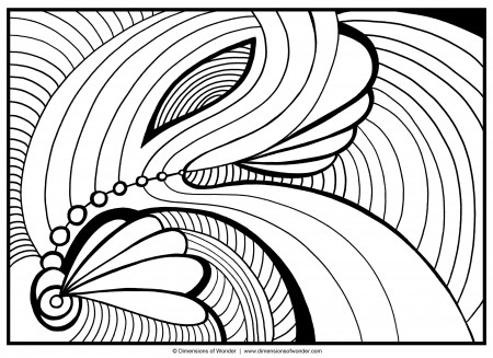 Abstract Pictures To Color | Free Coloring Pages on Masivy World
