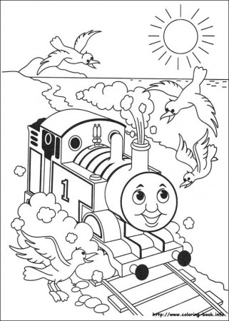 Thomas and Friends coloring pages on Coloring-Book.info