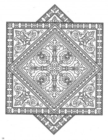 Zentangle coloring pages ...