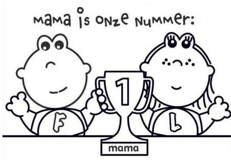 Frokkie and Lola Take the First Place Coloring Pages : Batch Coloring
