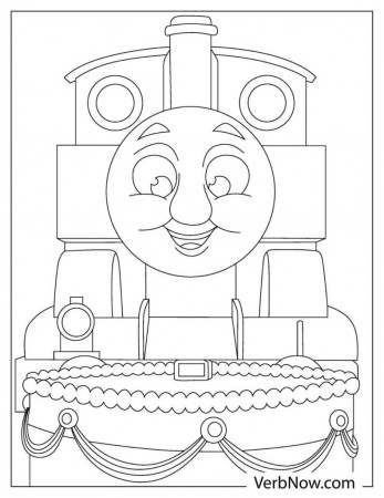 Free THOMAS THE TRAIN Coloring Pages & Book for Download (Printable PDF) -  VerbNow
