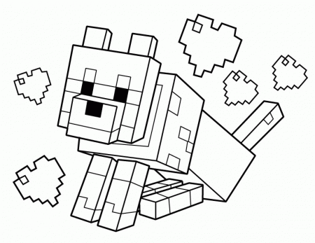 Coloring Pages For Kids Minecraft - 123 Free Coloring Pages