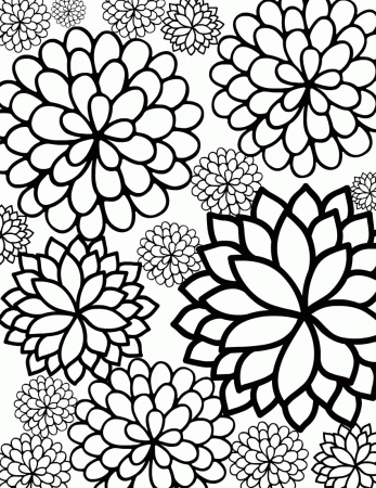 complicated coloring pages coloringfilminspectorcom. nicole flower ...