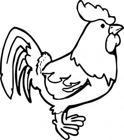 Chicken Coloring Pages - Best Coloring Pages For Kids