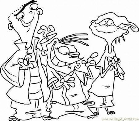 Pin by NIlton VC on Draw | Cartoon coloring pages, Coloring book art, Ed edd  n eddy