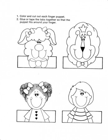 By the way, about Free Finger Puppet Templates, below we can see several  similar photos to complete your … | Finger puppet patterns, Finger puppets,  Puppet patterns