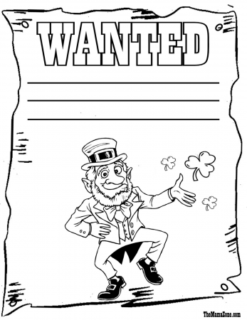 Frugal Mom and Wife: Free Printable ST. PATRICK'S DAY Coloring Pages!