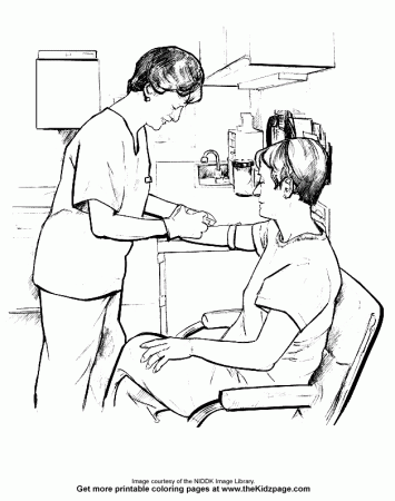doctor office coloring page - Clip Art Library