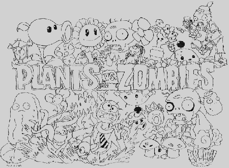 Plants Vs Zombies Coloring Pages To Color For Image Inspirations – azspring