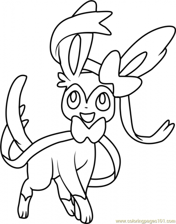 Image result for pokemon sylveon coloring pages | Pokemon ...