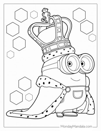 32 Minion Coloring Pages (Free PDF ...