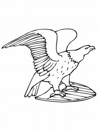 Free Printable Bald Eagle Coloring Pages For Kids