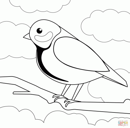 Tit coloring page | Free Printable Coloring Pages