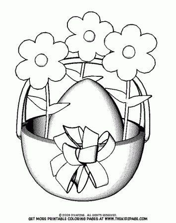 32 Easter Flower Coloring Pages - Free Printable Coloring Pages