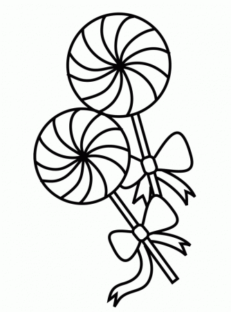 Cookie Coloring Pages Lollipop Coloring Page Kids Coloring Art 