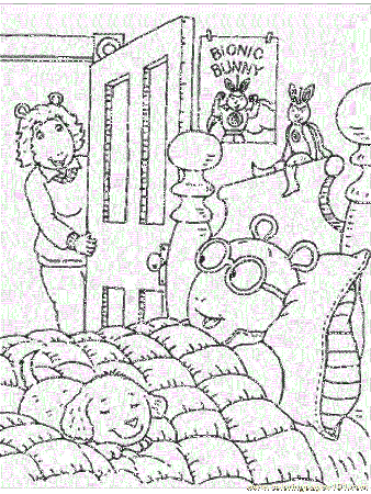 Coloring Pages arthur (Cartoons > Arthur) - free printable 