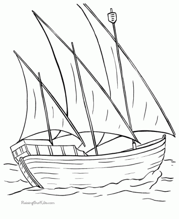 4520 ide coloring-pages-boat-21 Best Coloring Pages Download