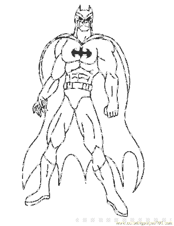 Batman Coloring Pages To Print - Free Printable Coloring Pages 