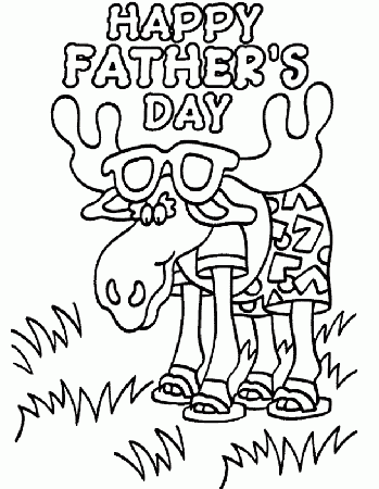 Father's Day Coloring Pages Printable | Top Coloring Pages