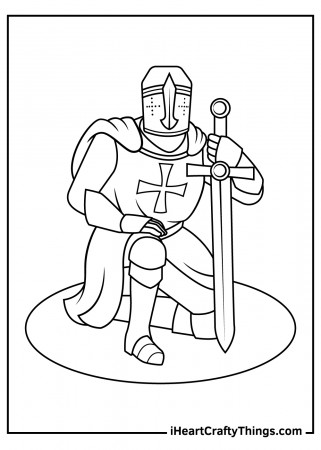 Knight Coloring Pages (Updated 2022)