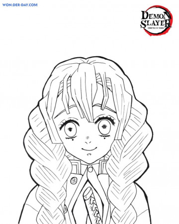 Demon Slayer coloring pages . Printable coloring pages