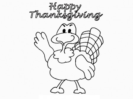 Free Printable Thanksgiving Coloring Pages For Kids