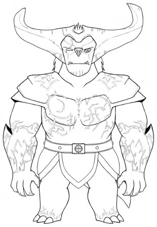 Gunmar coloring page | Color crafts, Coloring pages, Color