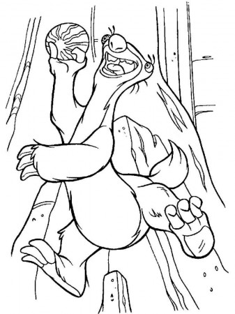 Ice Age coloring pages. Download and print Ice Age coloring pages