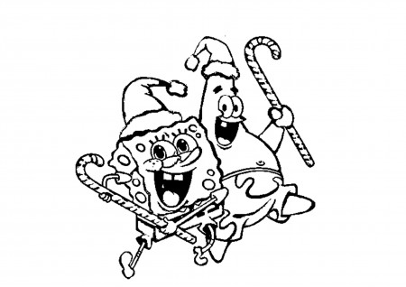 Sponge Bob Christmas Coloring Pictures - Coloring Pages for Kids ...