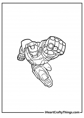 Iron Man Coloring Pages (100% Free ...