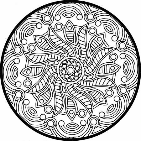 Free Printable Abstract Coloring Pages For Adults Free Coloring ...