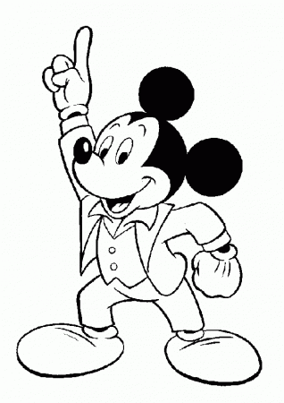 Kindergarten Mickey Mouse Clubhouse Coloring Pages 14 Free ...
