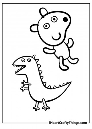 Peppa Pig Coloring Pages (Updated 2023)