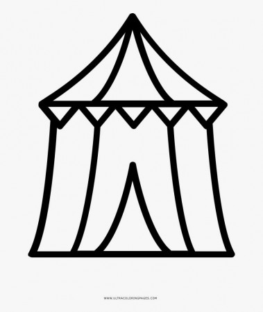 Circus Tent Coloring Page - Circus PNG Image | Transparent PNG Free  Download on SeekPNG