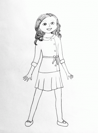 american girl doll caroline coloring pages - Clip Art Library