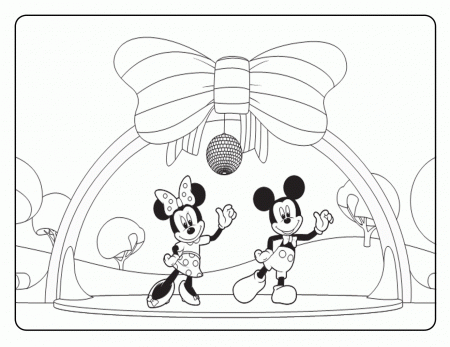 Free Printable Mickey Mouse Coloring Pages For Kids