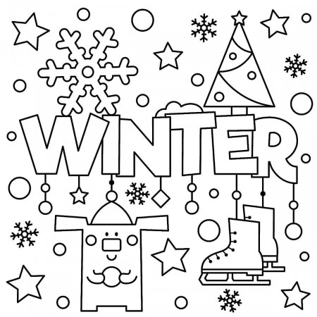 Winter Puzzle & Coloring Pages: Printable Winter-Themed Activity Pages for  Kids | Printables | 30Seconds Mom | Coloring pages winter, Coloring pages, Coloring  pages for kids