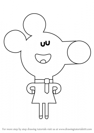 How to Draw Norrie from Hey Duggee | Drawing tutorial, Drawings, Step by  step drawing